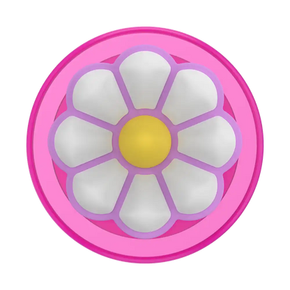 PopOut Doodle Daisy Boca — MagSafe PopGrip