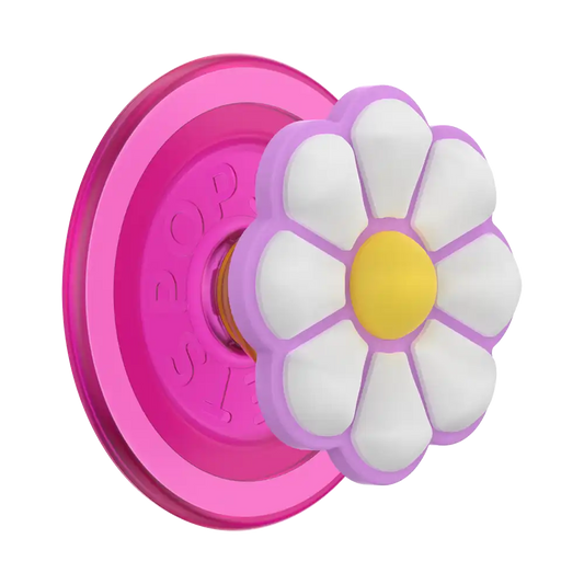 PopOut Doodle Daisy Boca — MagSafe PopGrip