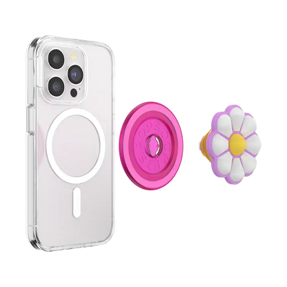 PopOut Doodle Daisy Boca — MagSafe PopGrip