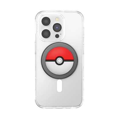 PopOut Puffy Pokeball — MagSafe PopGrip