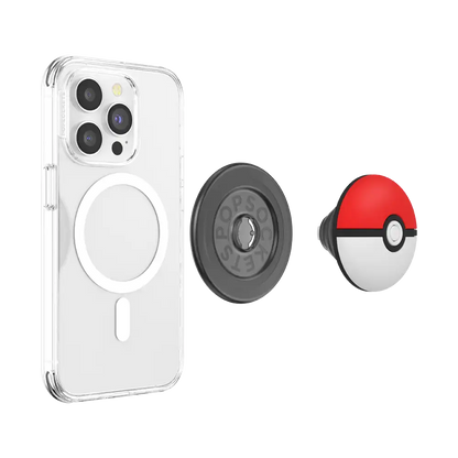 PopOut Puffy Pokeball — MagSafe PopGrip