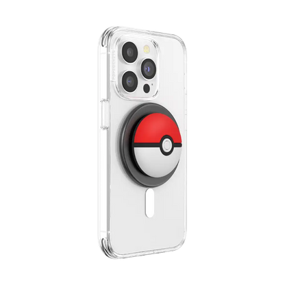 PopOut Puffy Pokeball — MagSafe PopGrip