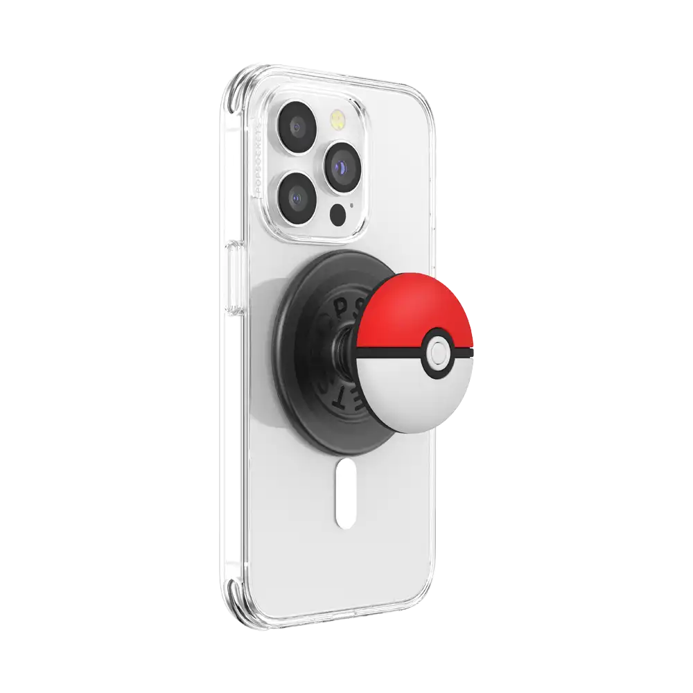 PopOut Puffy Pokeball — MagSafe PopGrip