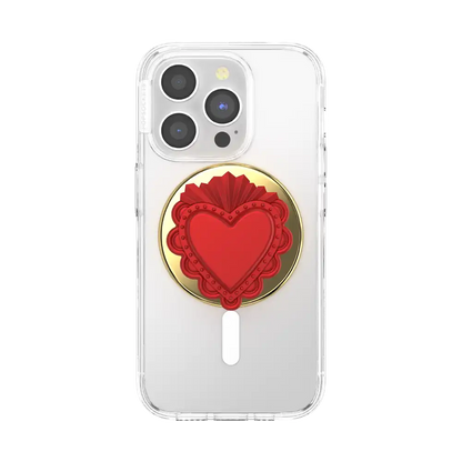 PopOut Sacred Heart — MagSafe PopGrip