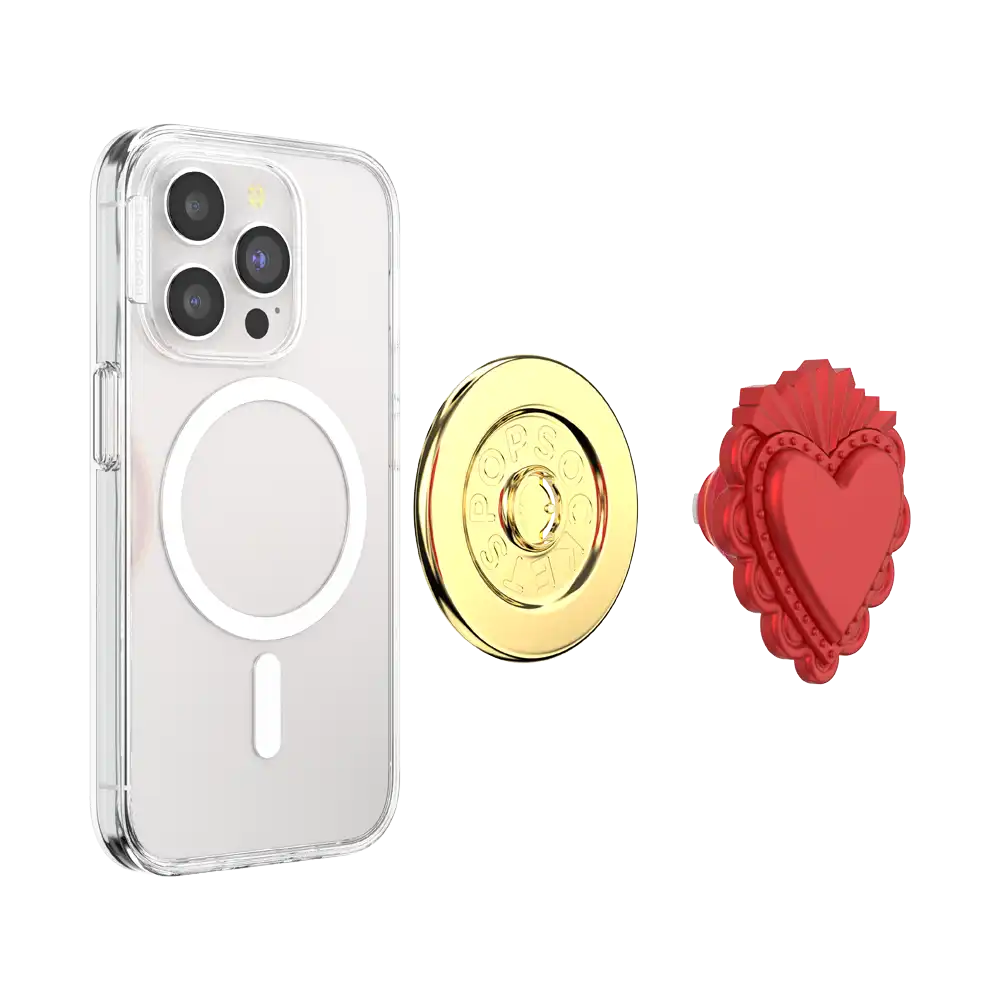 PopOut Sacred Heart — MagSafe PopGrip