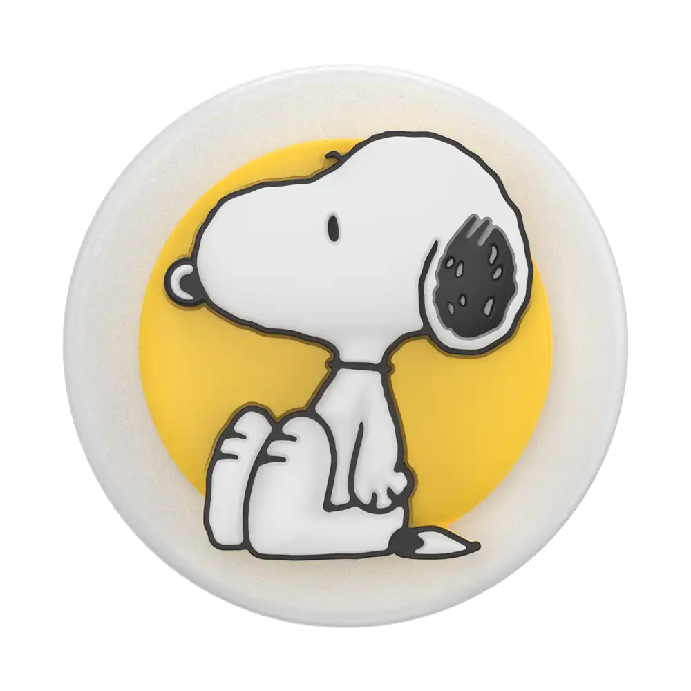 PopOut Sitting Snoopy — MagSafe PopGrip