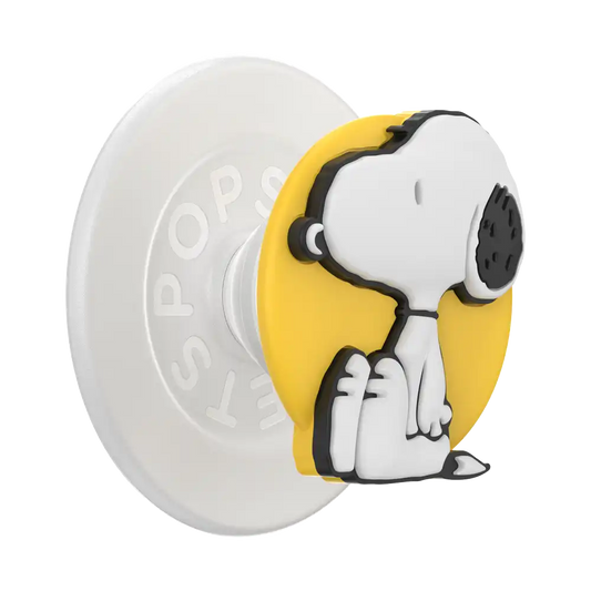PopOut Sitting Snoopy — MagSafe PopGrip