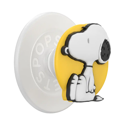 Enamel Snoopy Skip — MagSafe PopGrip