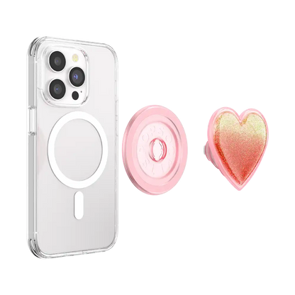 Squishy Tidepool Heart Pinky — MagSafe PopGrip