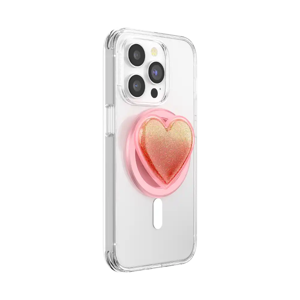 Squishy Tidepool Heart Pinky — MagSafe PopGrip
