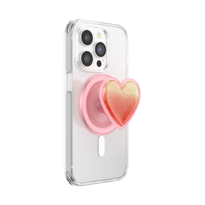 Squishy Tidepool Heart Pinky — MagSafe PopGrip