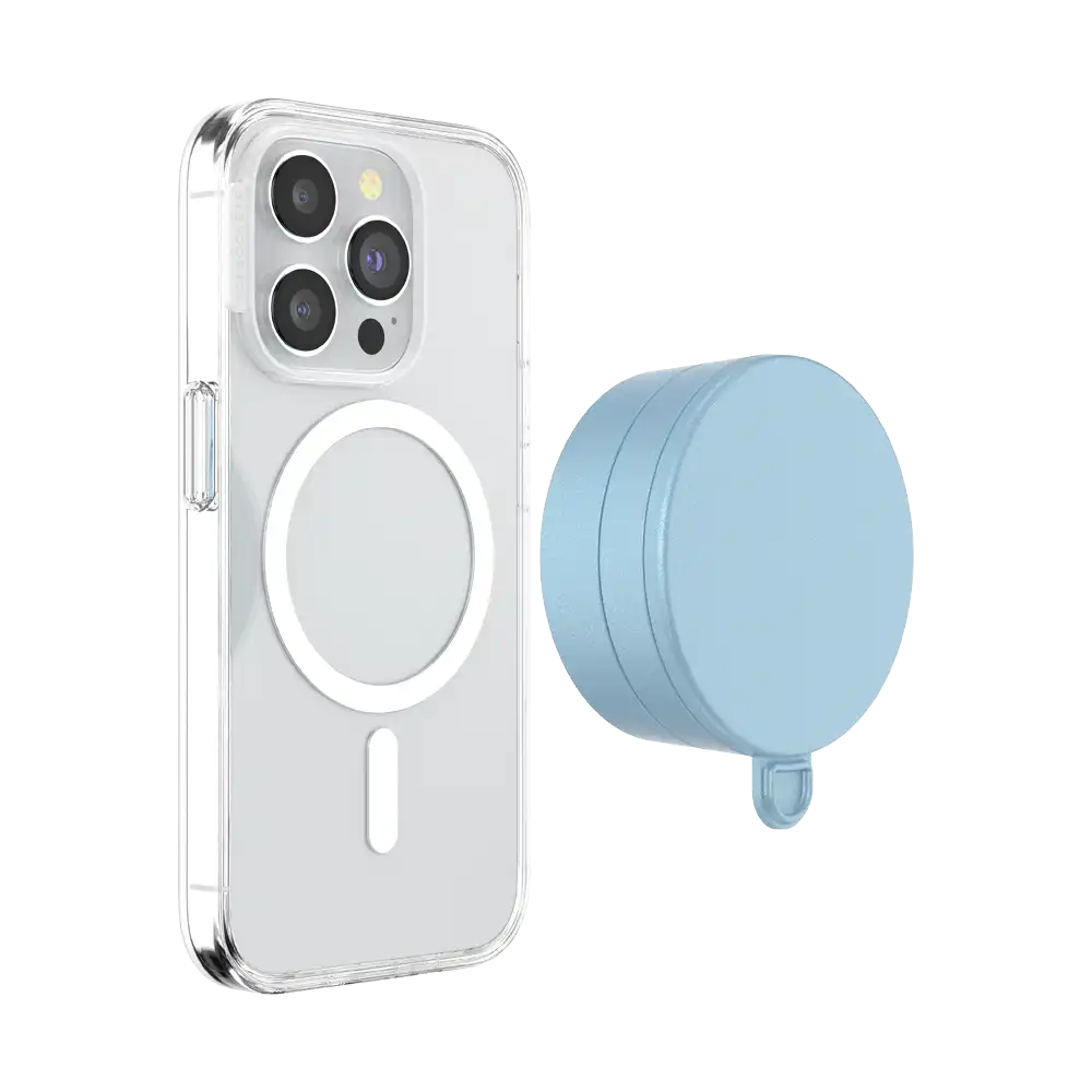 Metallic Blue Sigh — MagSafe Suction Mount
