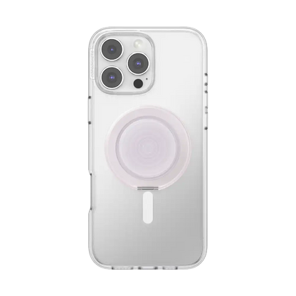 White Opalescent — MagSafe Kick-Out Grip & Stand