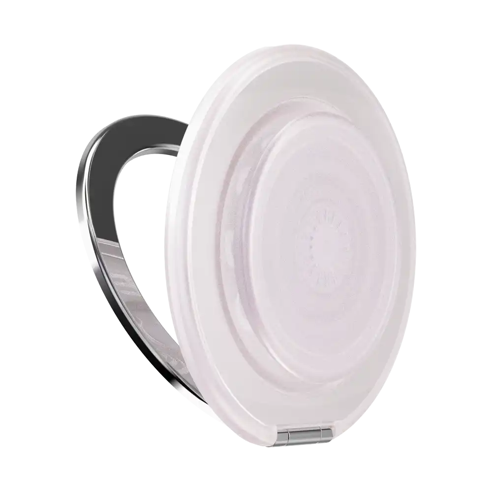 White Opalescent — MagSafe Kick-Out Grip & Stand