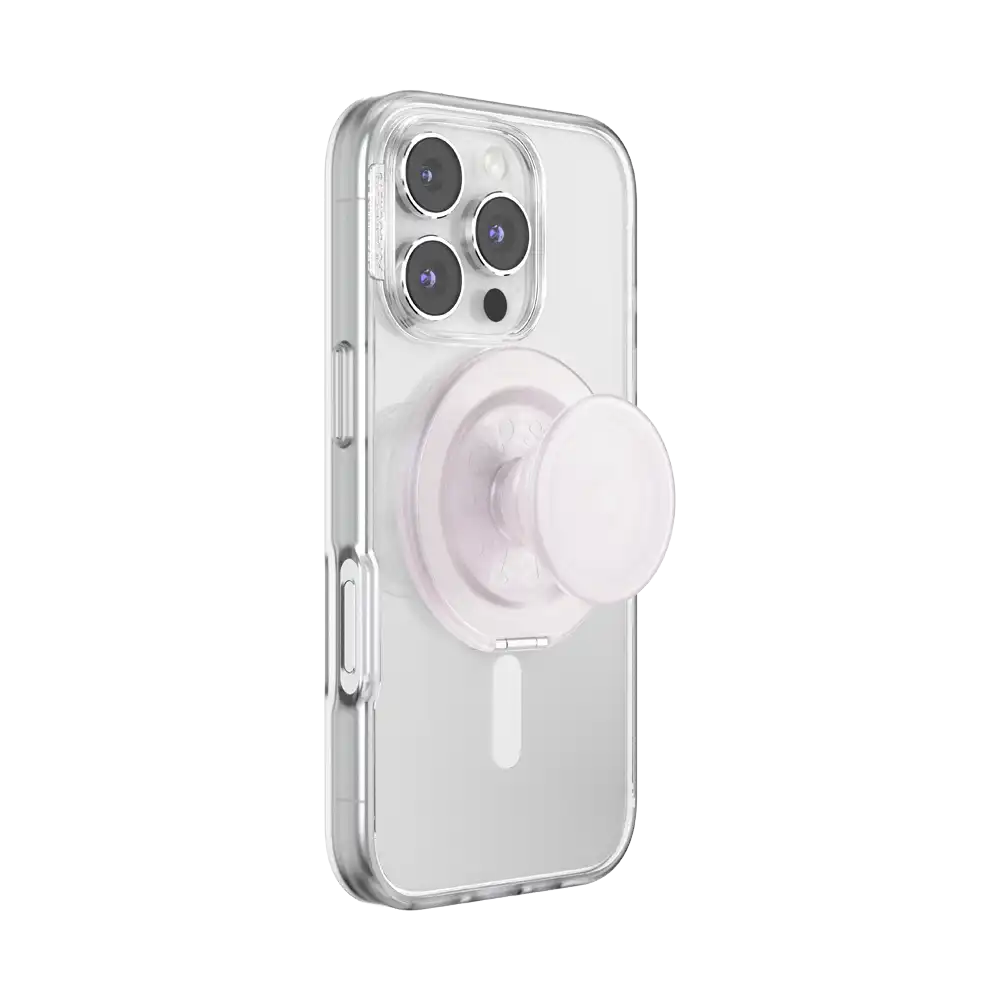 White Opalescent — MagSafe Kick-Out Grip & Stand
