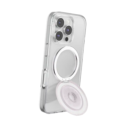 White Opalescent — MagSafe Kick-Out Grip & Stand