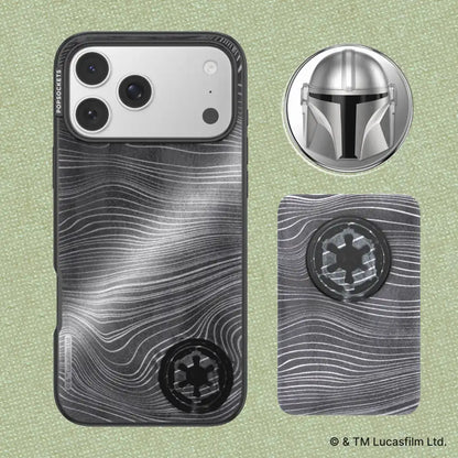 Enamel Dimensional Mandalorian — MagSafe PopGrip