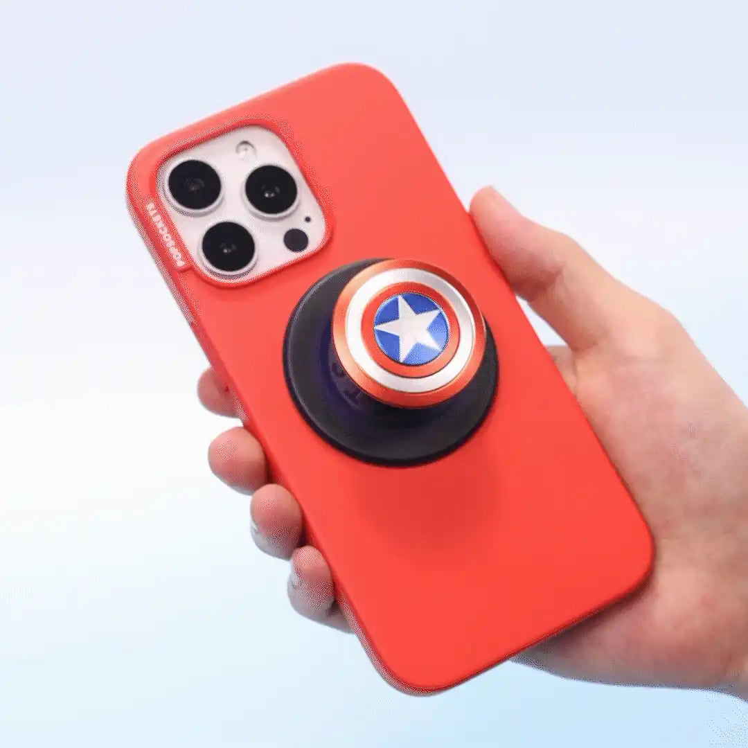 Enamel Captain America — MagSafe PopGrip