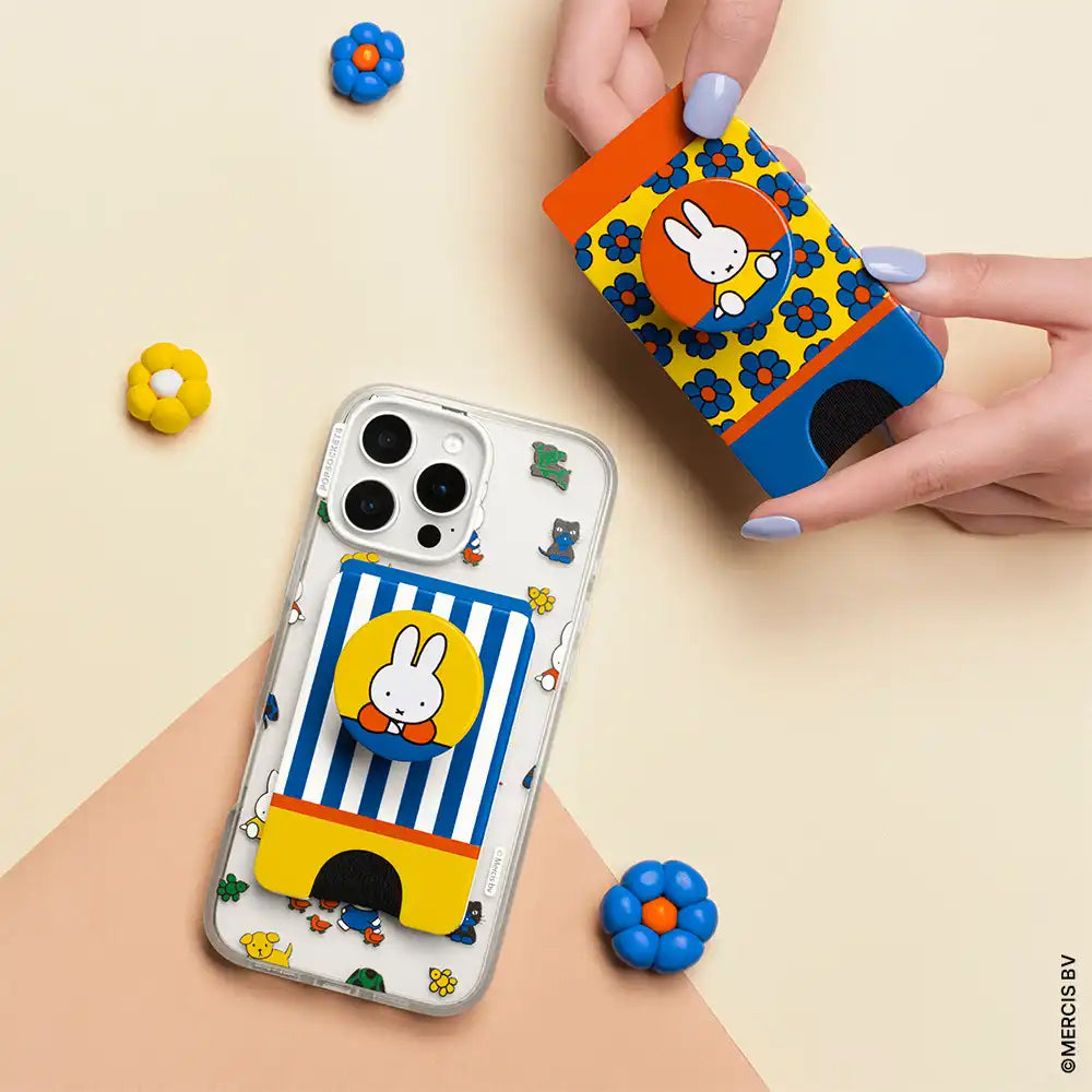 Miffy's Flower Power — MagSafe PopWallet+