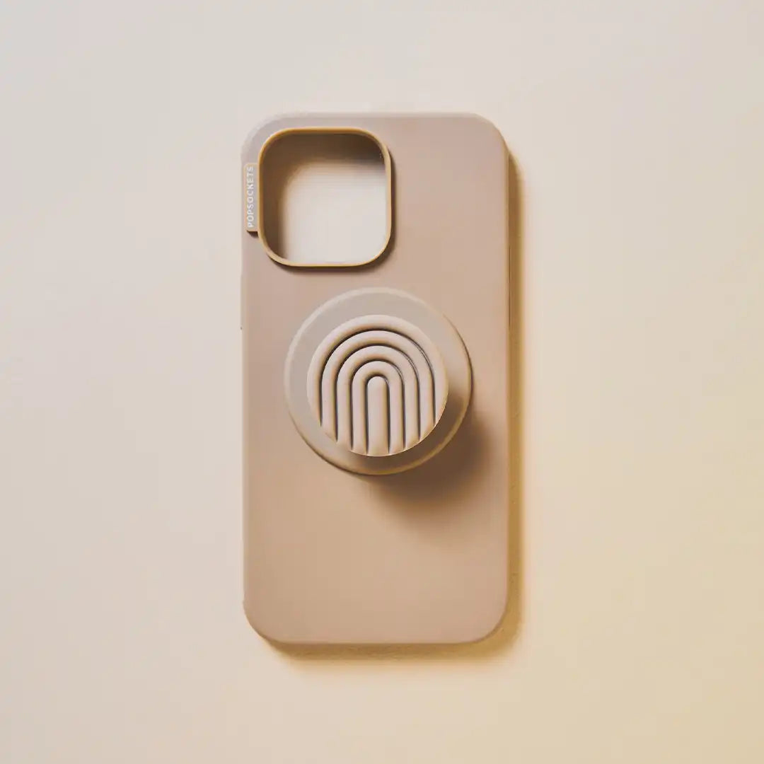 Enamel Latte Cut — MagSafe PopGrip