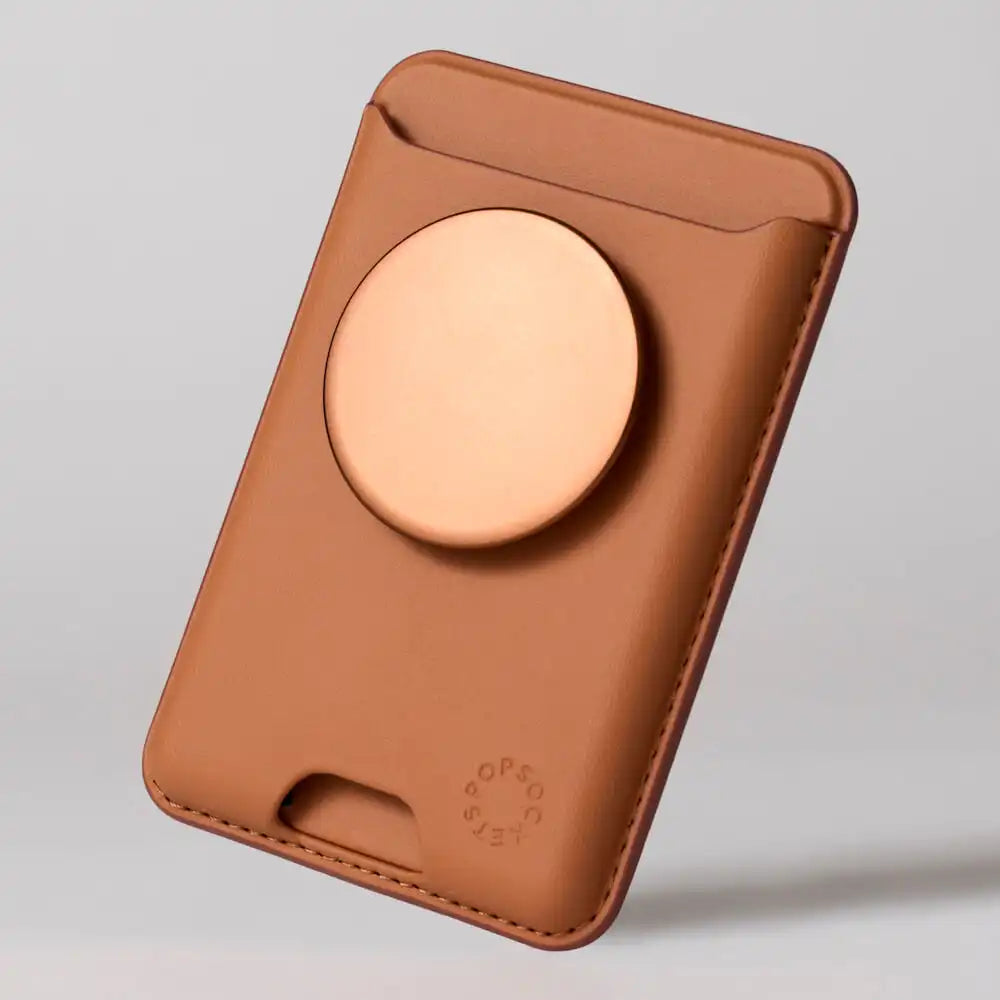 Cognac — Softgoods MagSafe PopWallet+