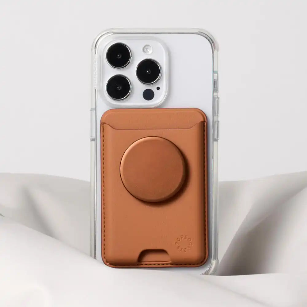 Cognac — Softgoods MagSafe PopWallet+