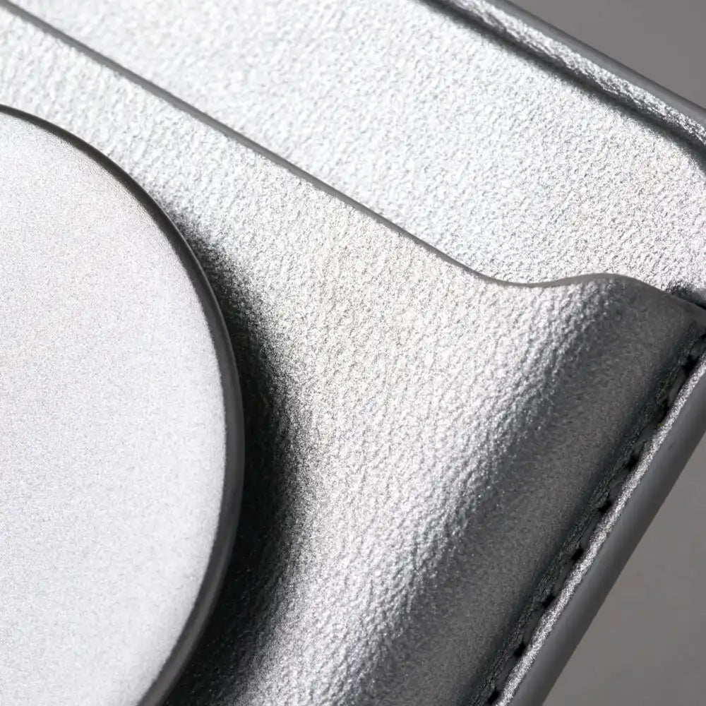 Silver — Softgoods MagSafe PopWallet+