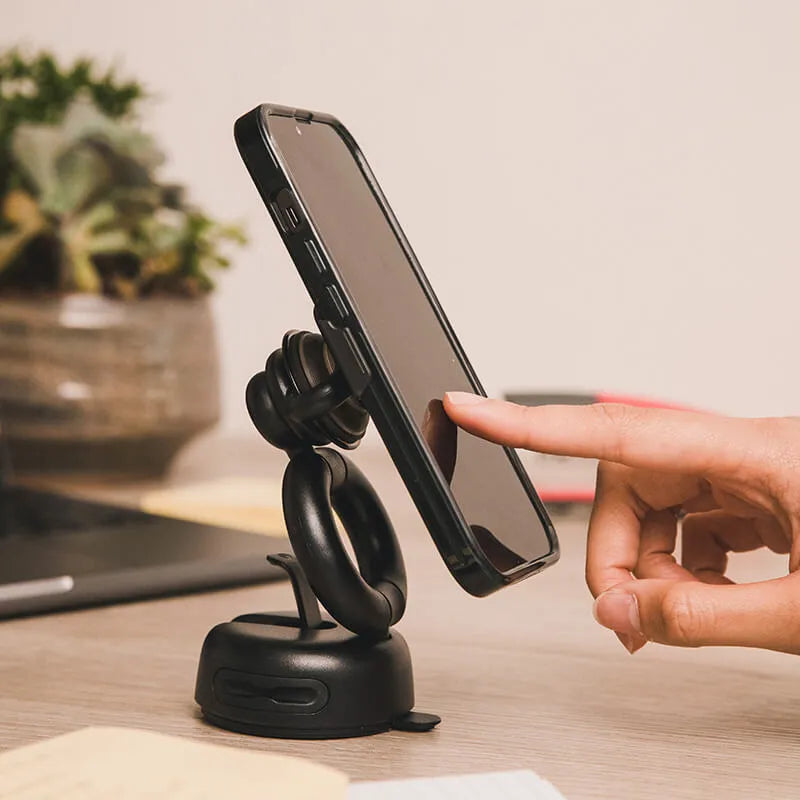 Black — Car & Desk Mount