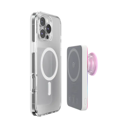 Pop of Pink Stripe — MagSafe PowerPack