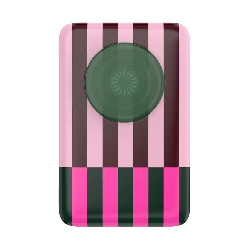 Pop of Pink Stripe — MagSafe PowerPack