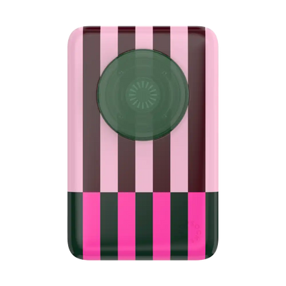 Pop of Pink Stripe — MagSafe PowerPack