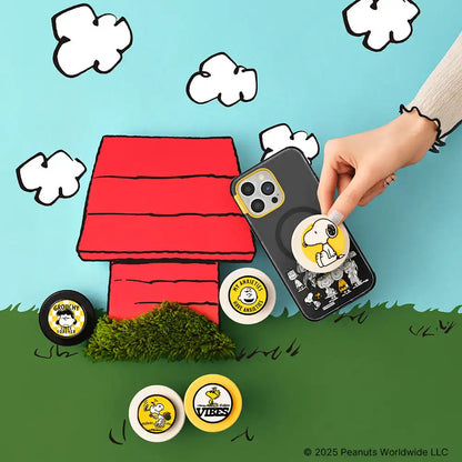 Enamel Snoopy Skip — MagSafe PopGrip