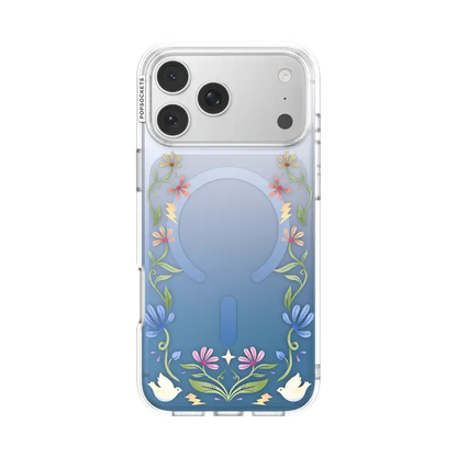 Maroon Boho Wildflowers — iPhone 17 Pro Max MagSafe Case