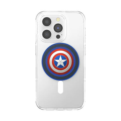 Enamel Captain America — MagSafe PopGrip