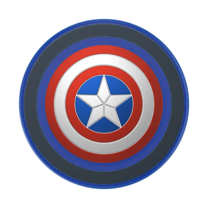 Enamel Captain America — MagSafe PopGrip