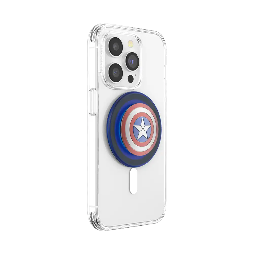 Enamel Captain America — MagSafe PopGrip