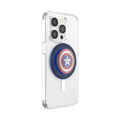 Enamel Captain America — MagSafe PopGrip