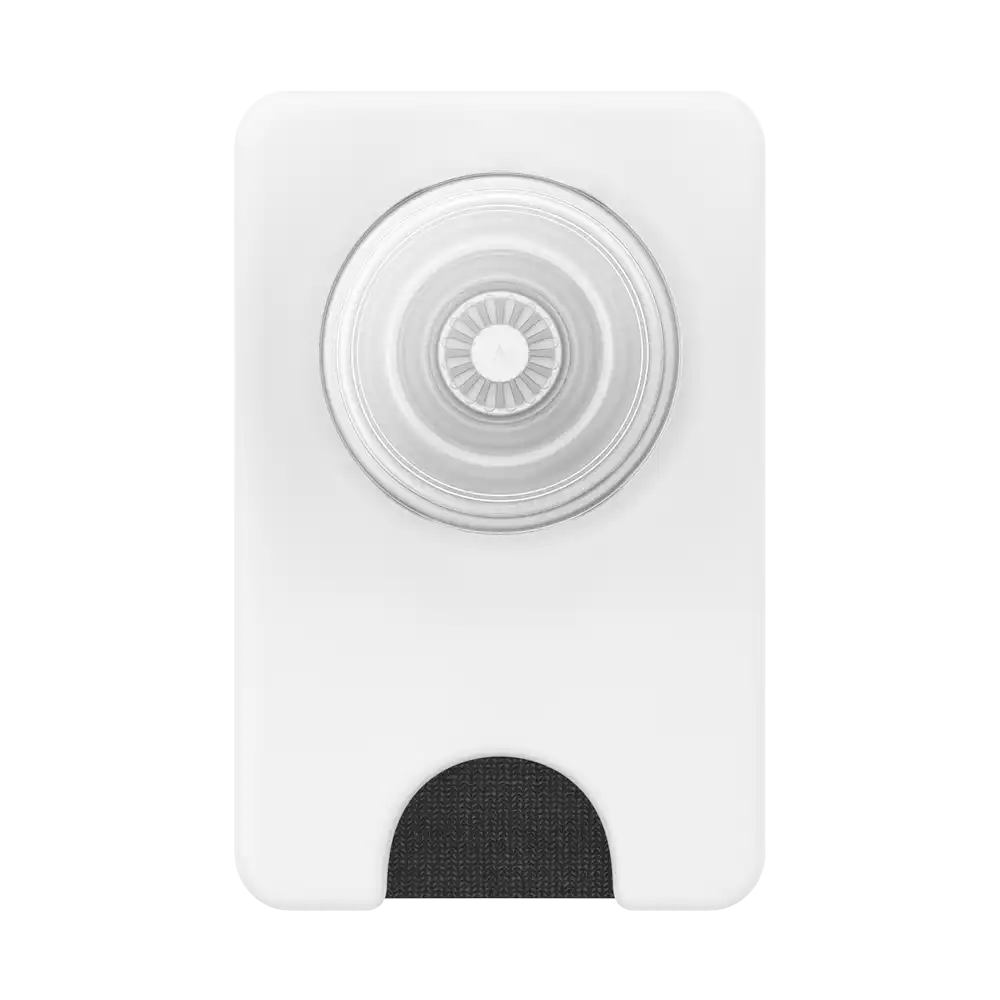 White Clear — MagSafe PopWallet+