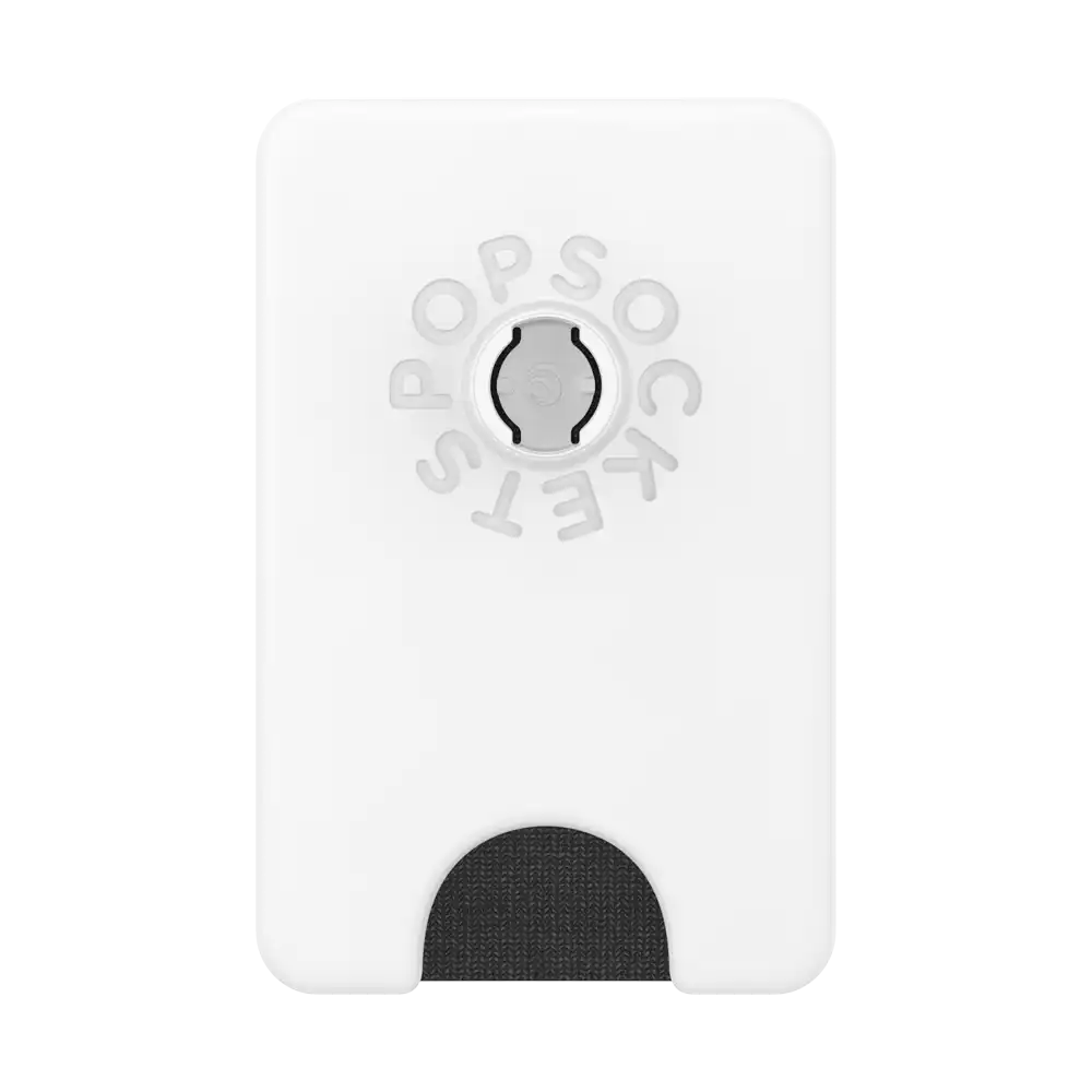 White Clear — MagSafe PopWallet+