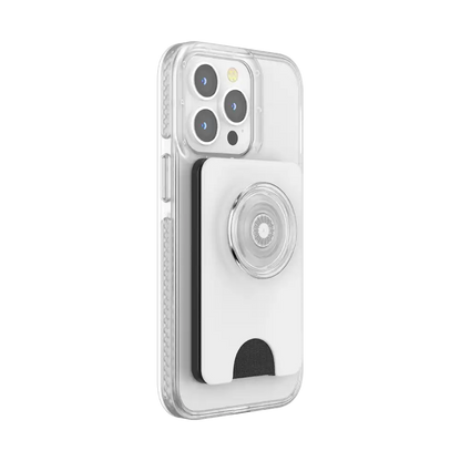 White Clear — MagSafe PopWallet+