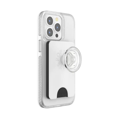 White Clear — MagSafe PopWallet+