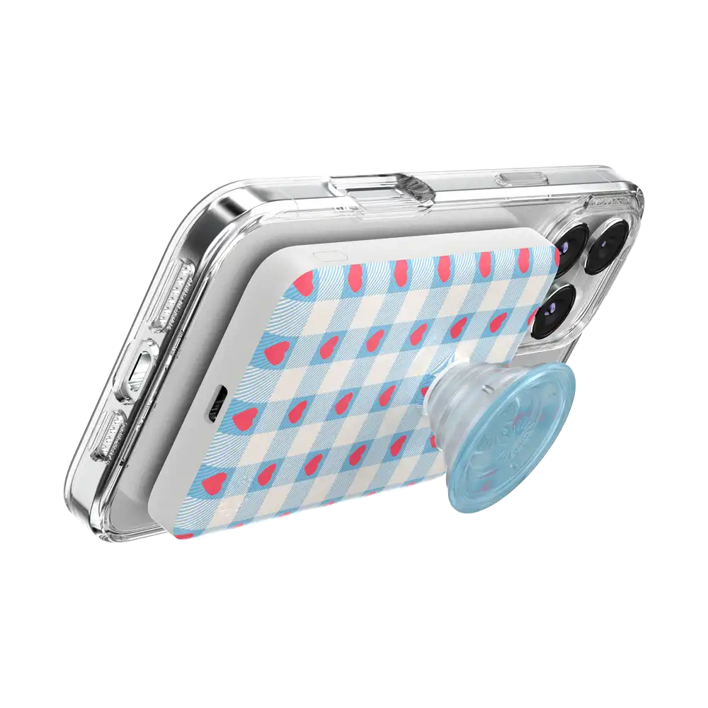 Berry Sweet Gingham — MagSafe PowerPack