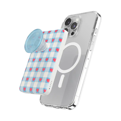 Berry Sweet Gingham — MagSafe PowerPack