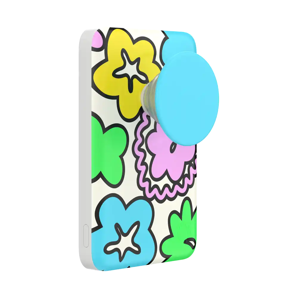 Doodle Flowers — MagSafe PowerPack
