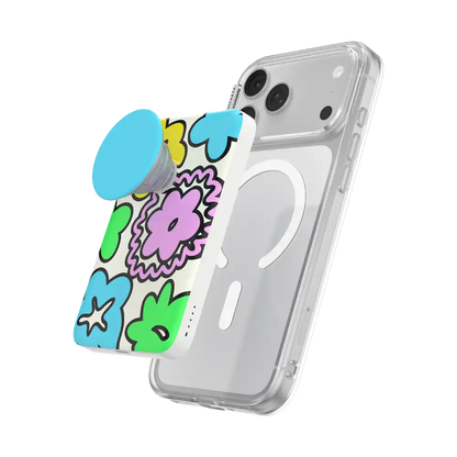 Doodle Flowers — MagSafe PowerPack