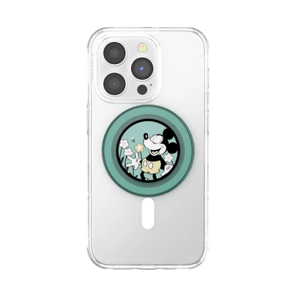 Tonal Flower Mickey — MagSafe PopGrip