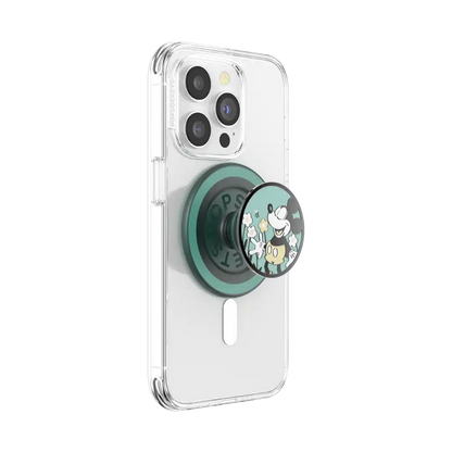 Tonal Flower Mickey — MagSafe PopGrip