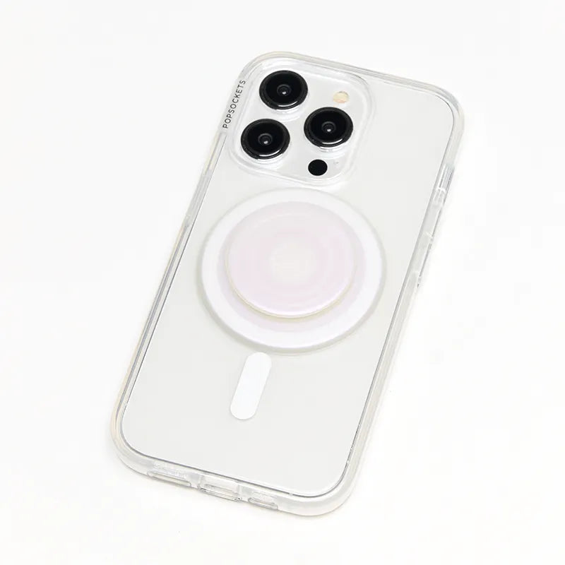 White Opalescent — MagSafe PopGrip