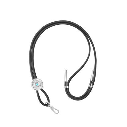 Paracord Black — Phone Strap