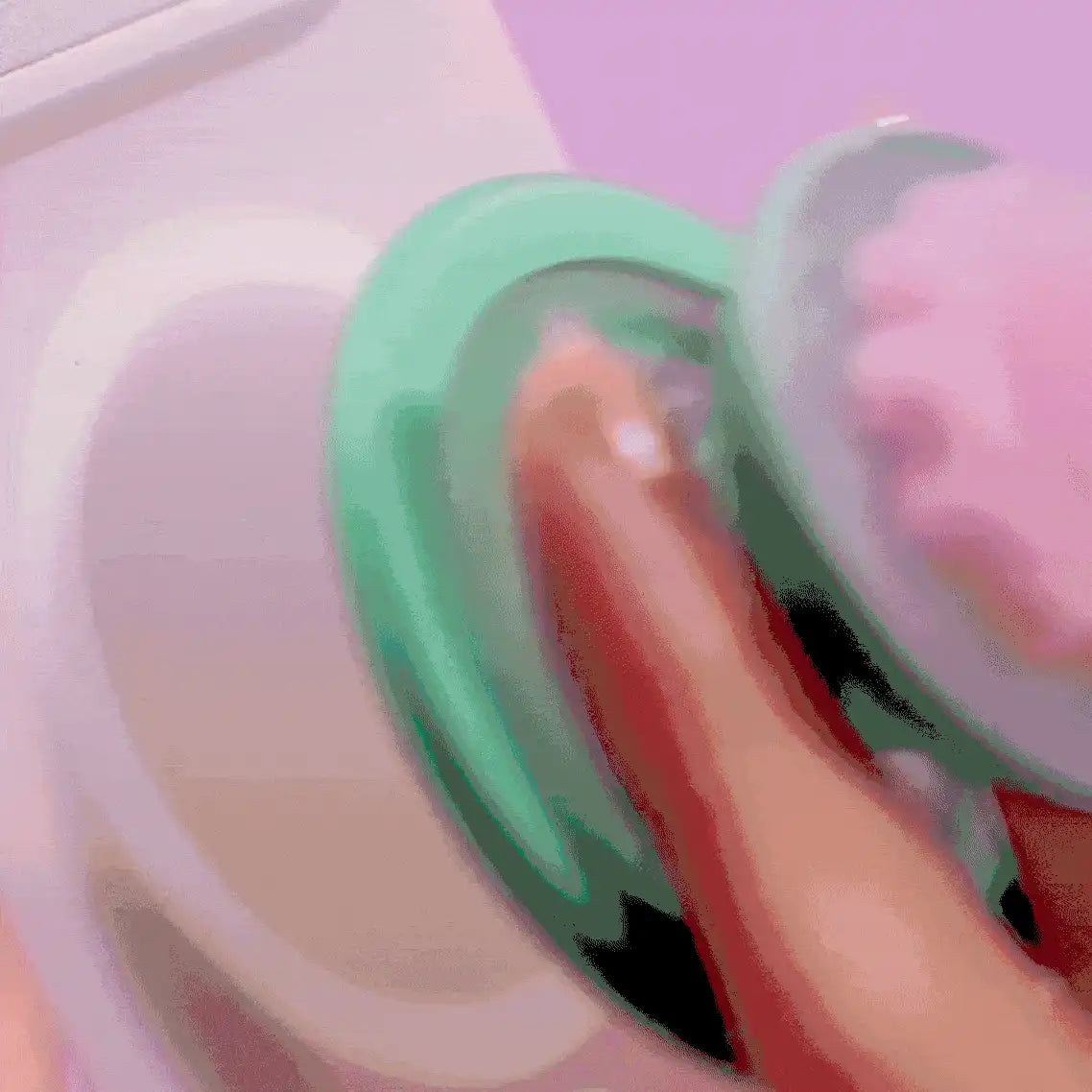 Iridescent Confetti White — MagSafe PopGrip